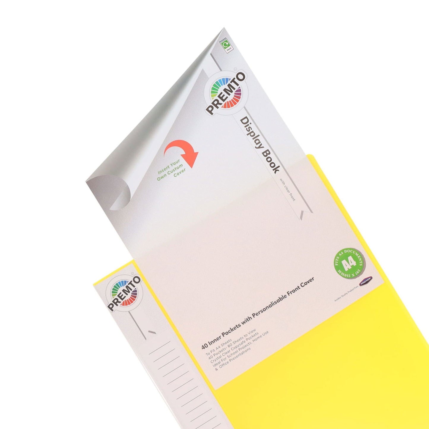 Premto 40 Pocket Display Book - ABC School Supplies