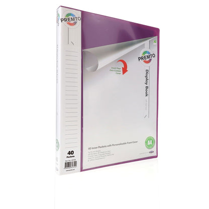 Premto 40 Pocket Display Book - ABC School Supplies