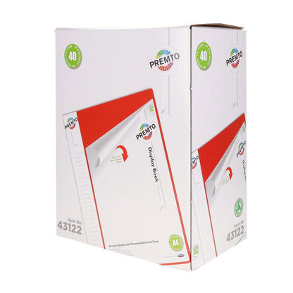 Premto 40 Pocket Display Book - ABC School Supplies