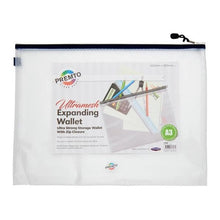 Premto A3 Ultramesh Expanding Wallet - Pearl - ABC School Supplies