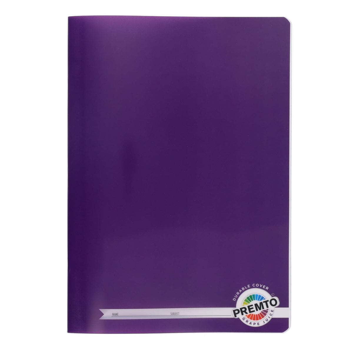 Premto A4 120Pg Durable Cover Manuscript Book - Pack of 5 Asst. - ABC School Supplies
