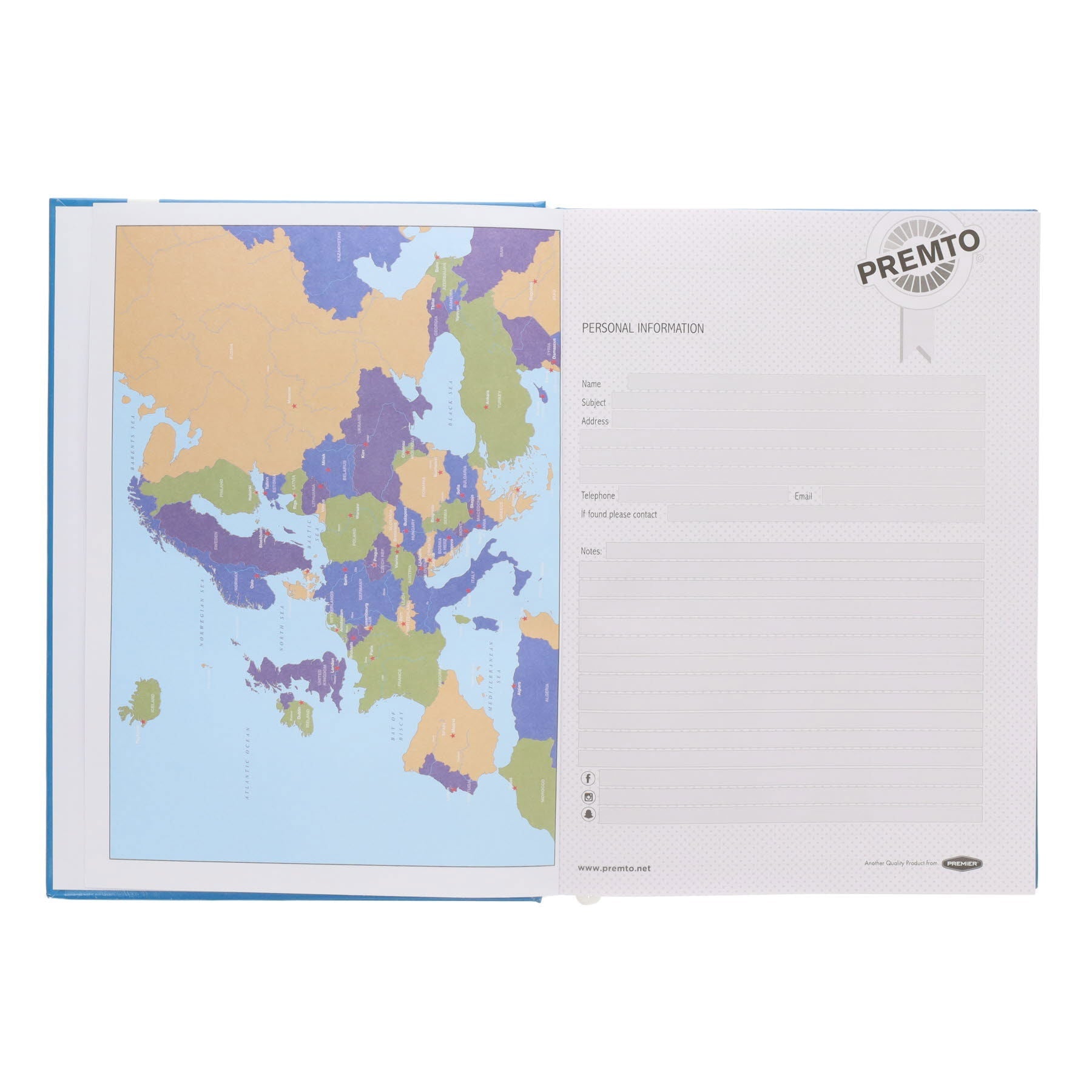 Premto A4 2026-2027 Page a Day Academic Diary - ABC School Supplies