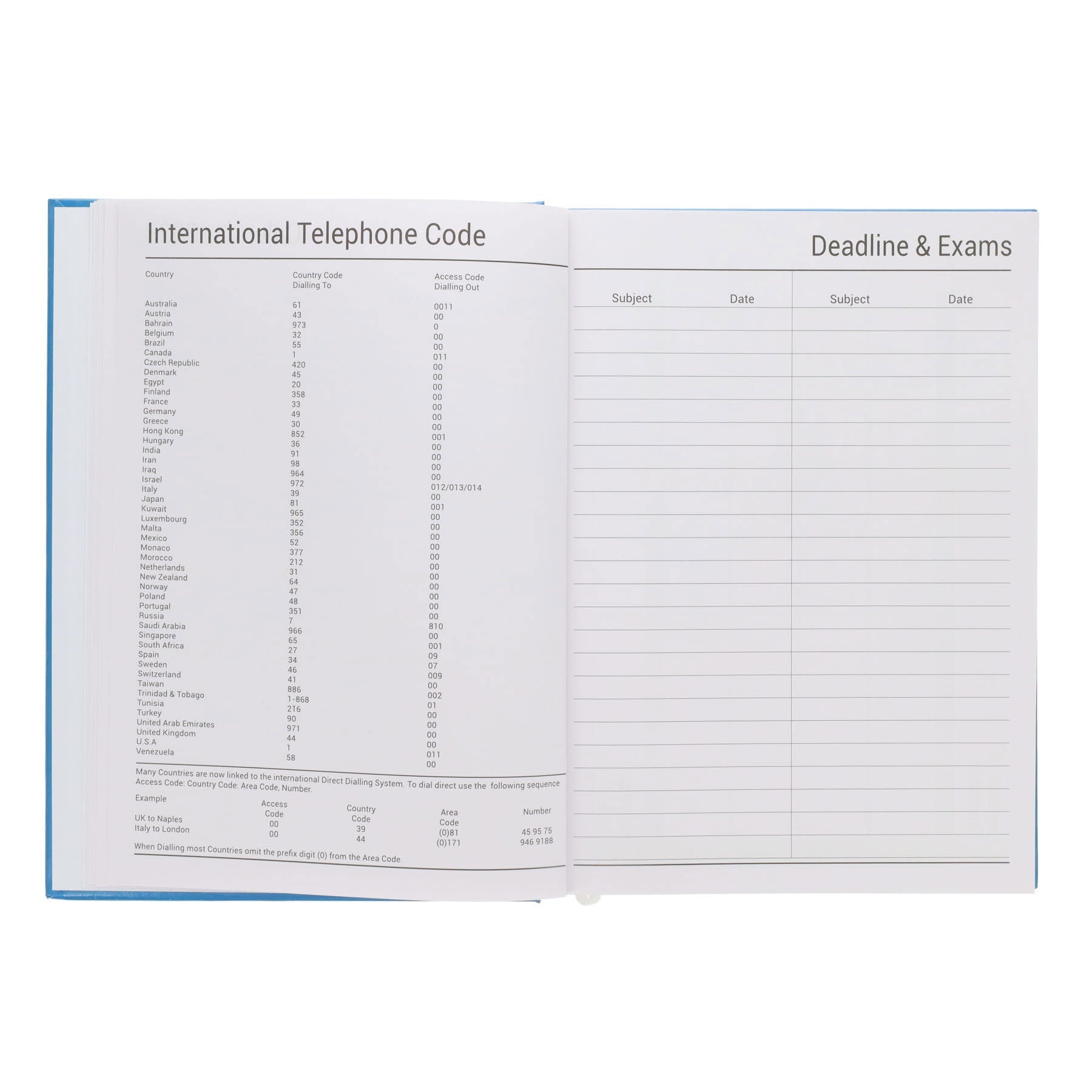 Premto A4 2026-2027 Page a Day Academic Diary - ABC School Supplies