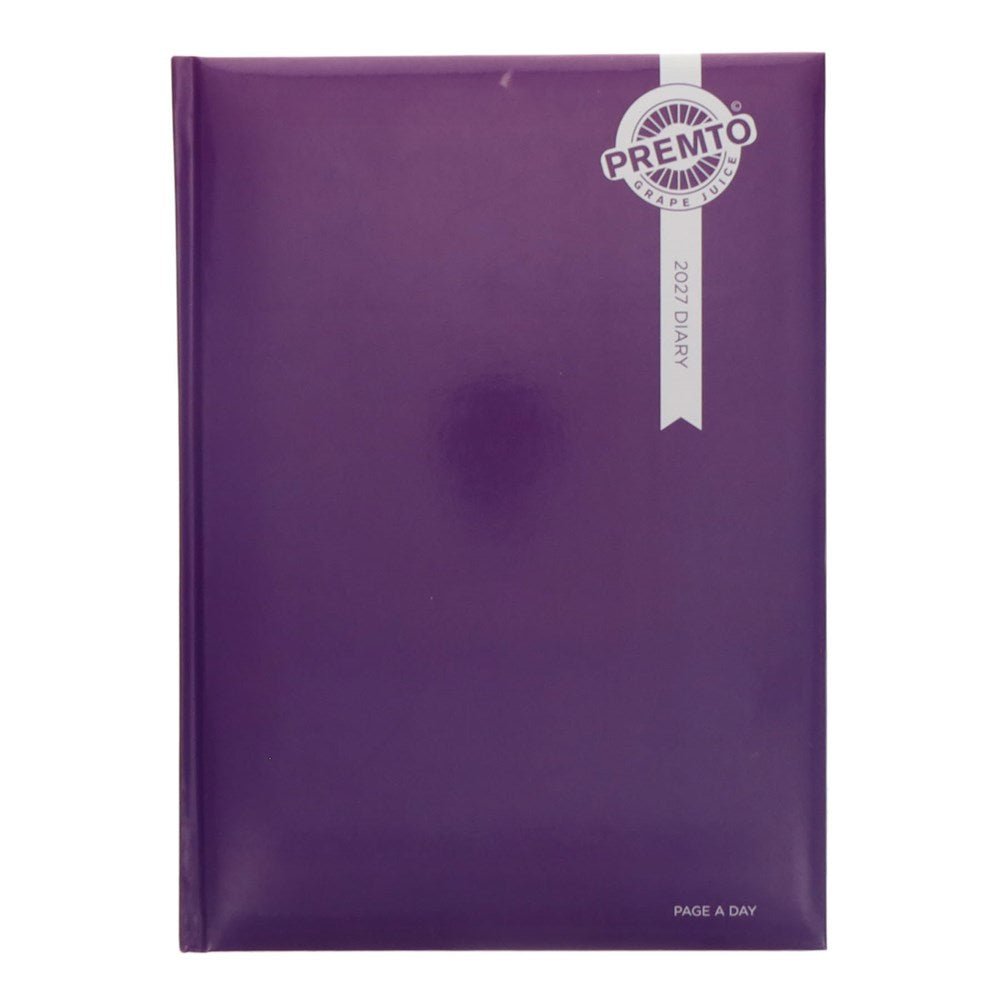 Premto A4 2027 Page A Day Diary - ABC School Supplies