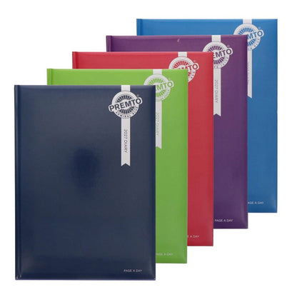 Premto A4 2027 Page A Day Diary - ABC School Supplies