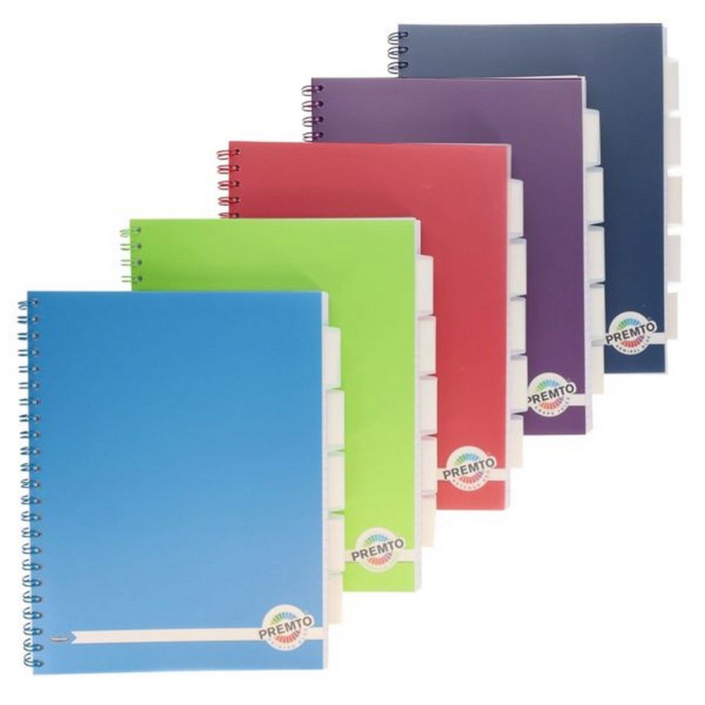 Premto A4 250Pg Pp 5 Subject Project Book - ABC School Supplies