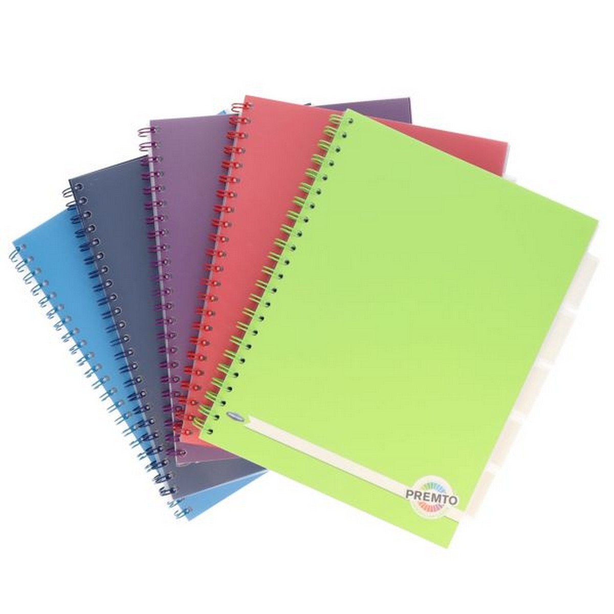 Premto A4 250Pg Pp 5 Subject Project Book - ABC School Supplies