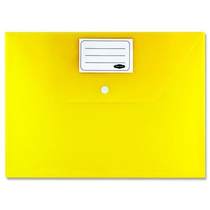 Premto A4 Button Storage Wallets Pack Of 5 - ABC School Supplies