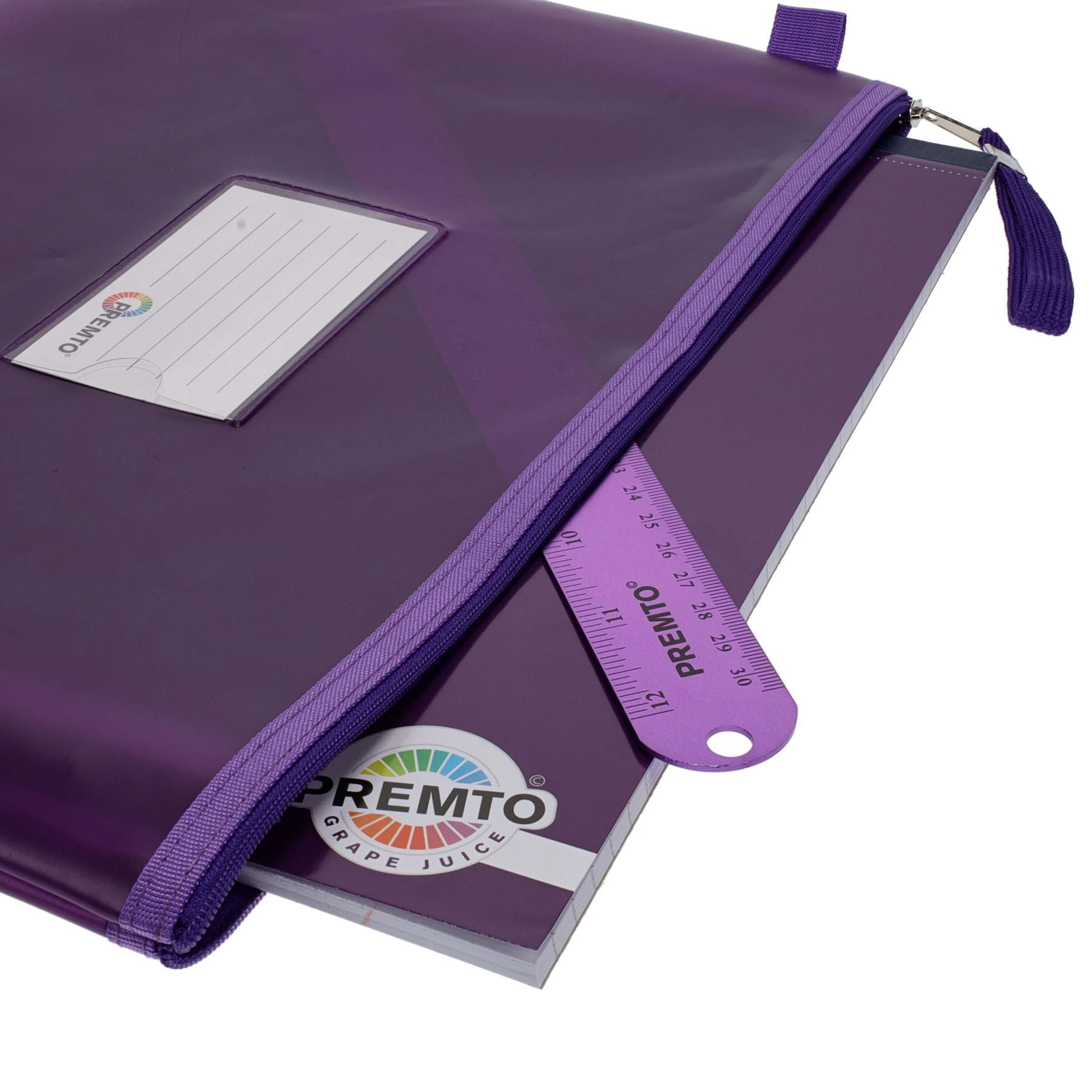 Premto A4+ Extra Durable Storage Wallets - Ice Colours - Pack of 5 - ABC School Supplies