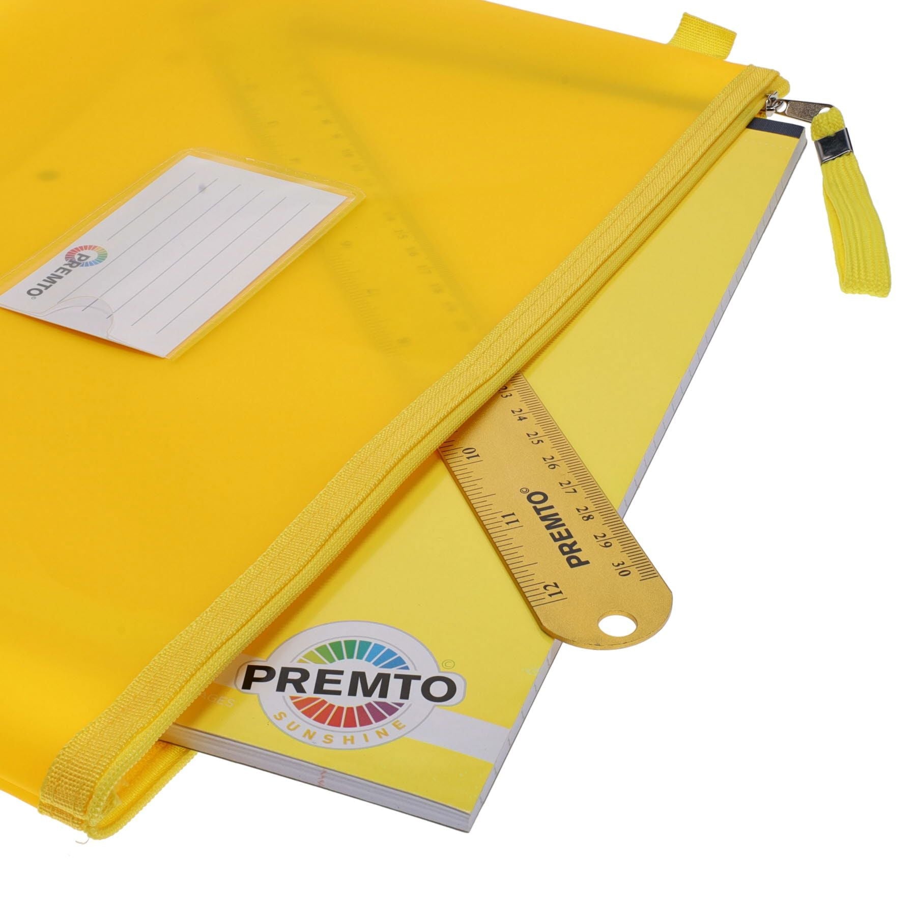 Premto A4+ Extra Durable Storage Wallets - Ice Colours - Pack of 5 - ABC School Supplies