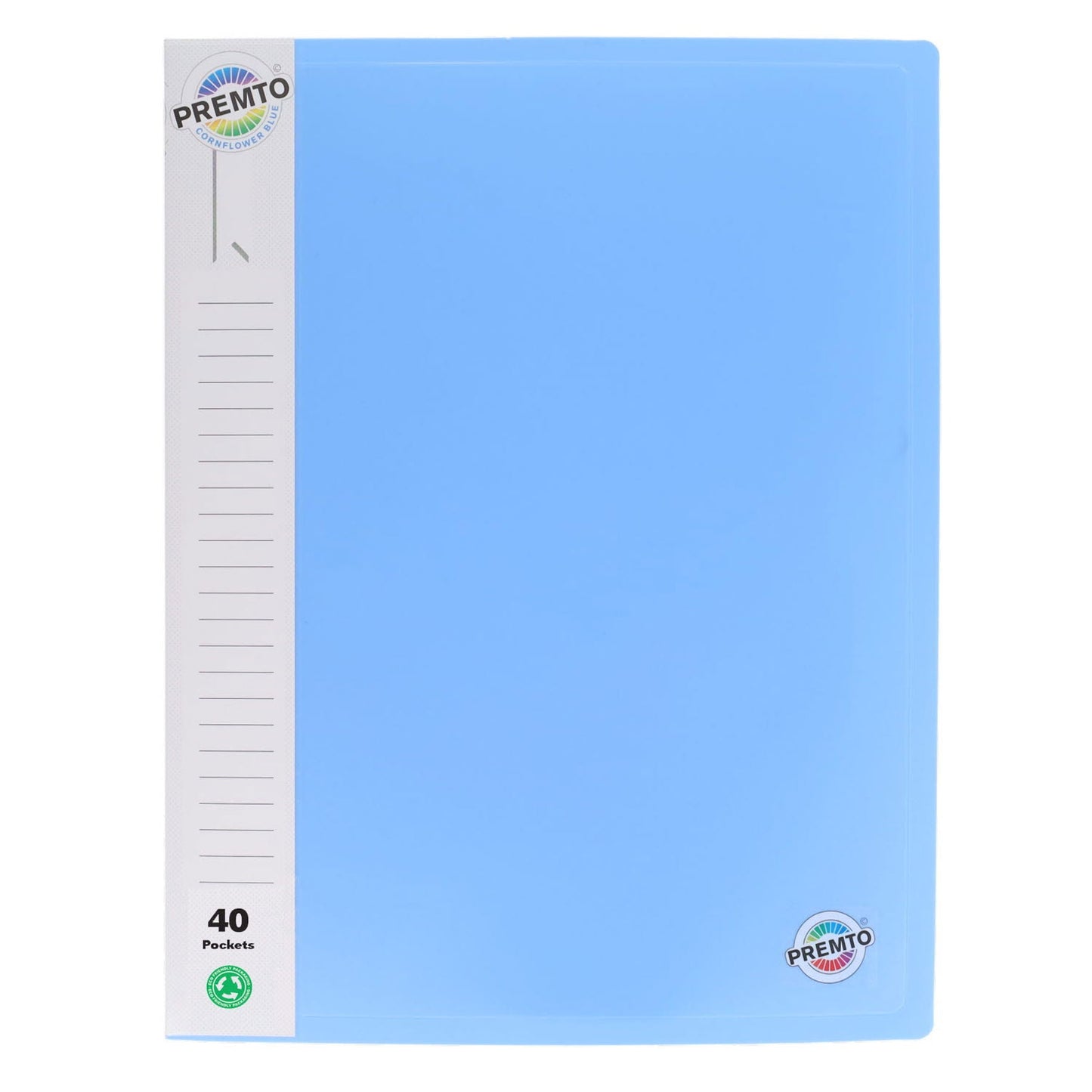 Premto A4 Pastel 40 Pocket Display Book Pack of 3 - ABC School Supplies