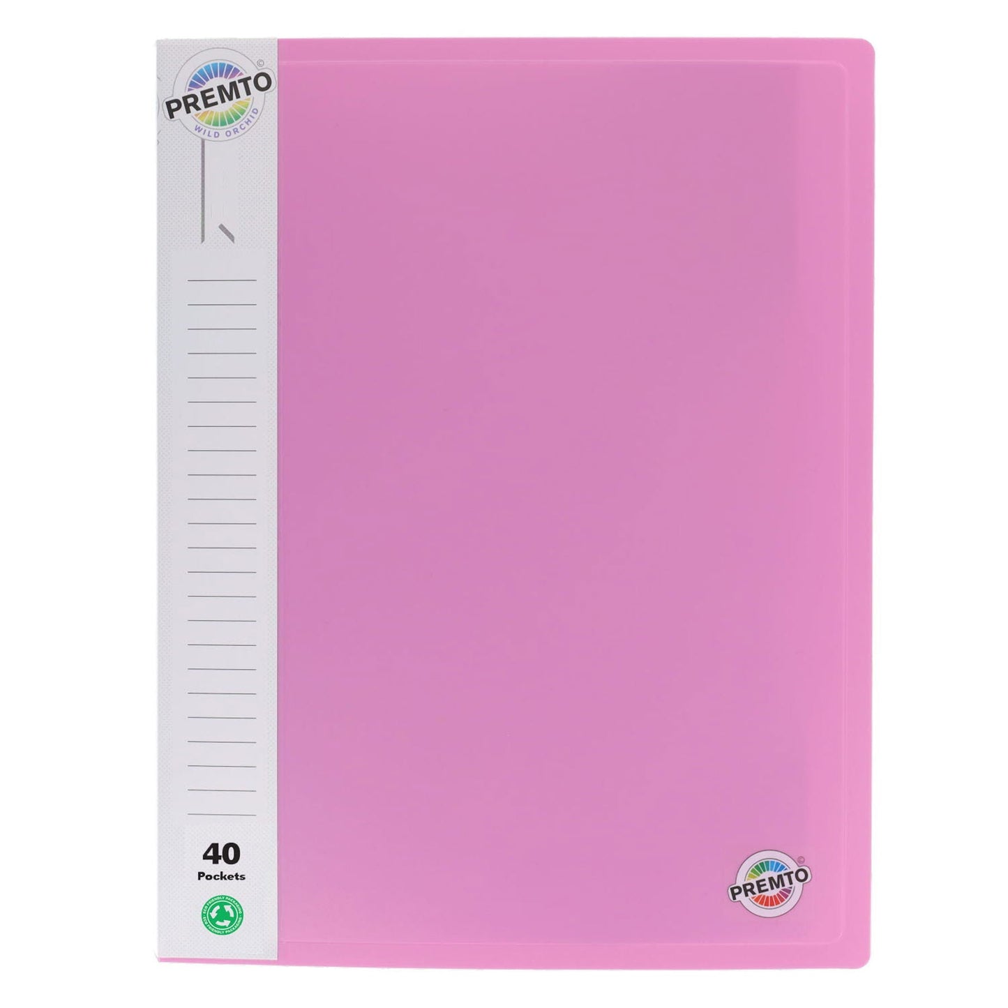 Premto A4 Pastel 40 Pocket Display Book Pack of 3 - ABC School Supplies
