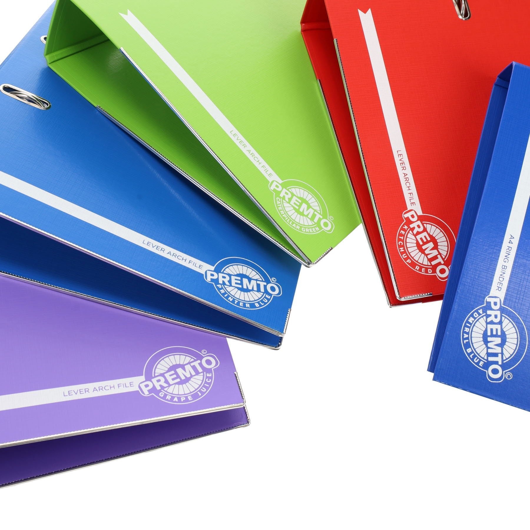 Premto A4 PP Lever Arch File - ABC School Supplies