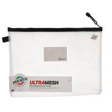 Premto A4+ Ultramesh Storage Wallet - Clear Pearl - ABC School Supplies