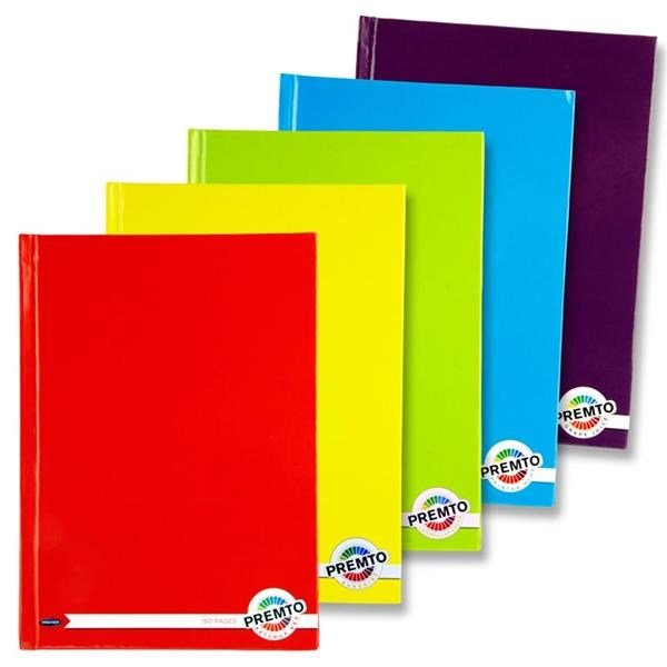 Premto A5 120 Page Hardcover Notebook - ABC School Supplies