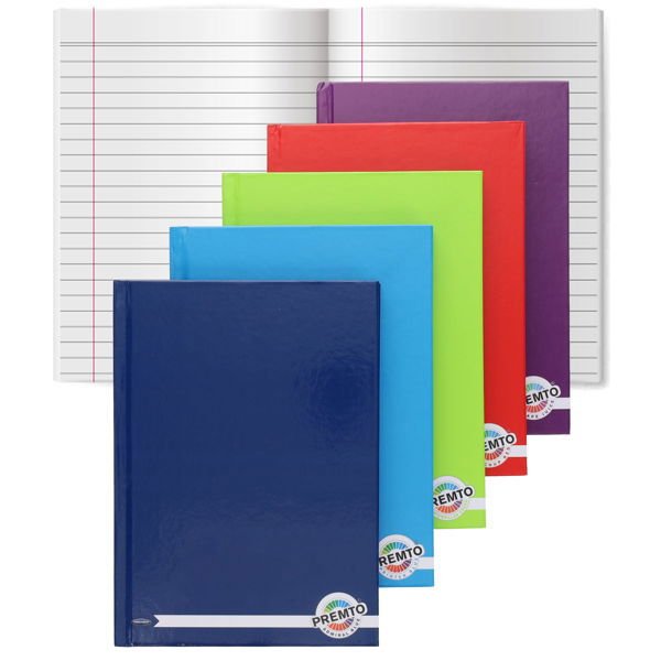 Premto A5 120 Page Hardcover Notebook - ABC School Supplies