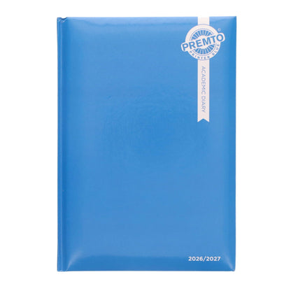 Premto A5 2026-2027 Page a Day Academic Diary - Bold Colours - ABC School Supplies