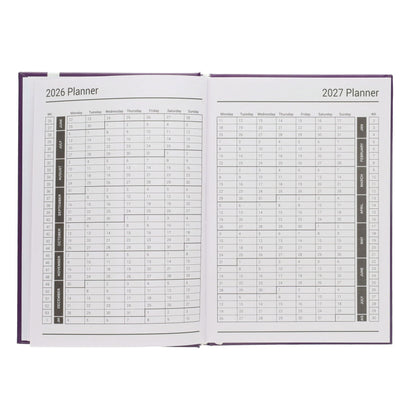 Premto A5 2026-2027 Page a Day Academic Diary - Bold Colours - ABC School Supplies