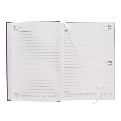 Premto A5 2026-2027 Page a Day Academic Diary - Bold Colours - ABC School Supplies