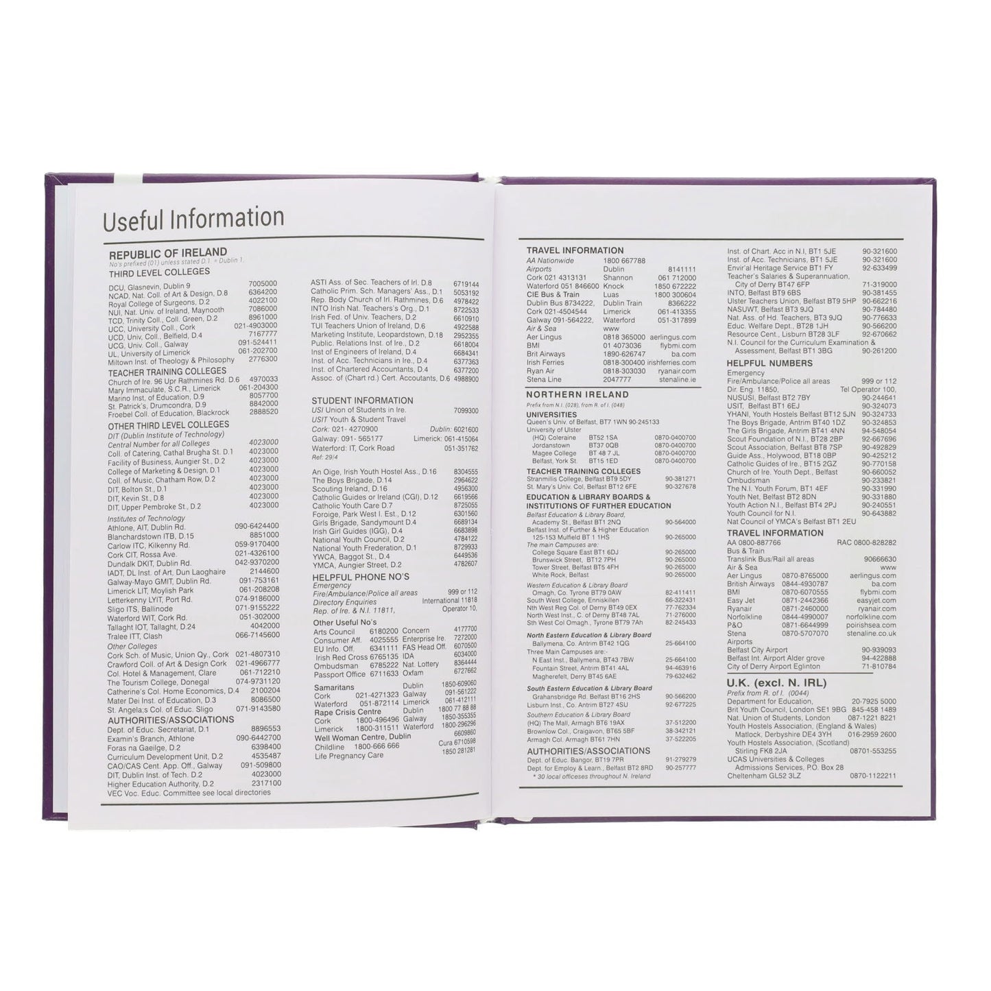 Premto A5 2026-2027 Page a Day Academic Diary - Bold Colours - ABC School Supplies