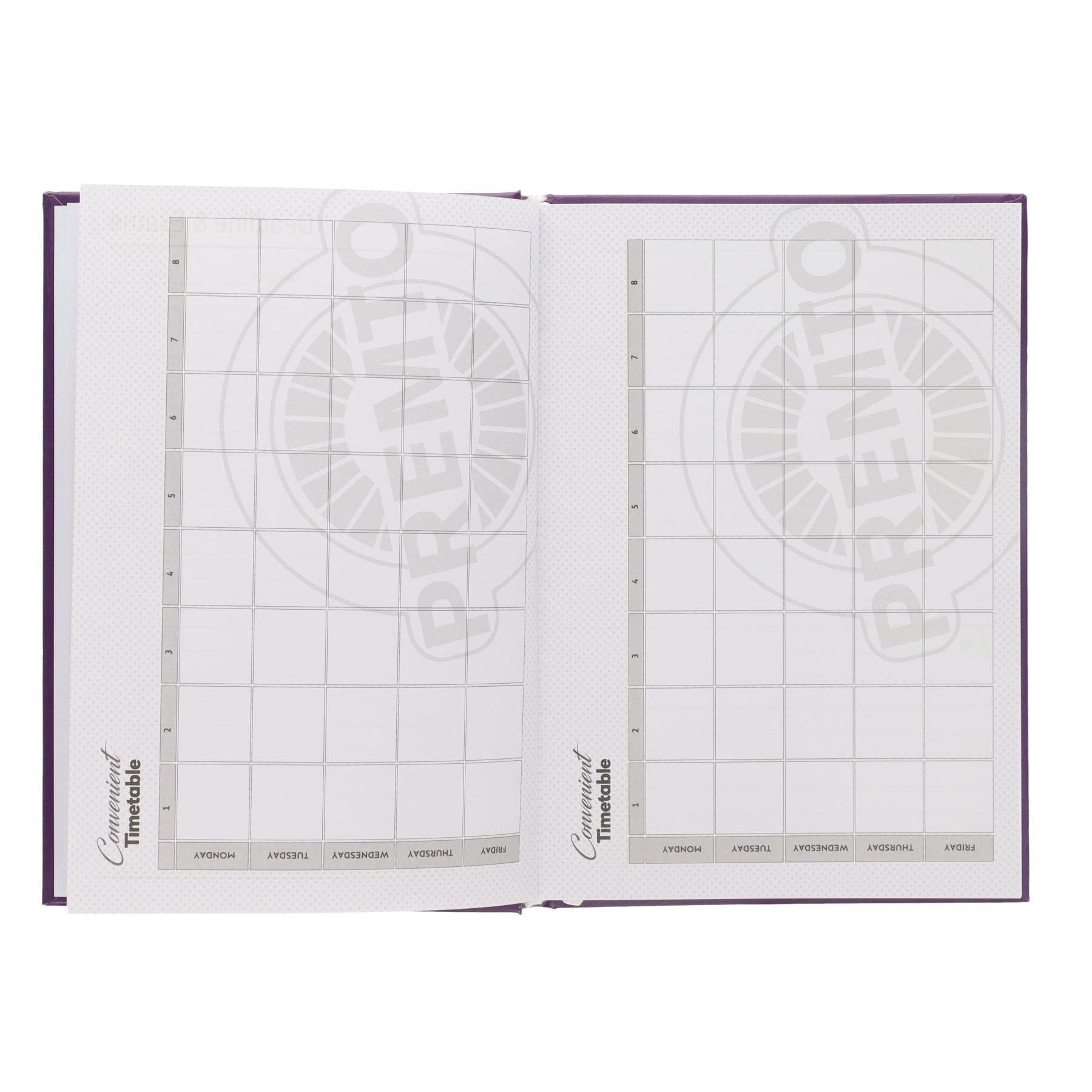 Premto A5 2026-2027 Page a Day Academic Diary - Pastel Colours - ABC School Supplies