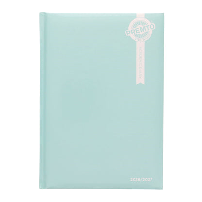 Premto A5 2026-2027 Page a Day Academic Diary - Pastel Colours - ABC School Supplies
