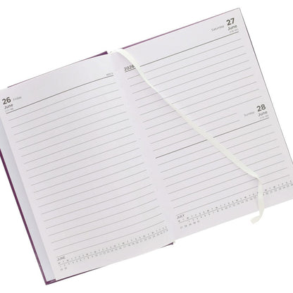 Premto A5 2026-2027 Page a Day Academic Diary - Pastel Colours - ABC School Supplies