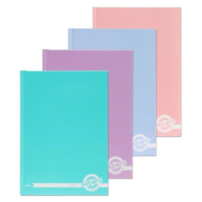 Premto A5 Pastel 160 Page Hardcover Notebook - ABC School Supplies