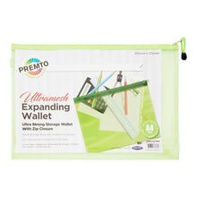 **Premto B4+ Ultramesh Expanding Wallet - Caterpillar Green - ABC School Supplies