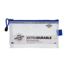 Premto DL+ Size Extra Durable Mesh Wallet - Clear Pearl - ABC School Supplies