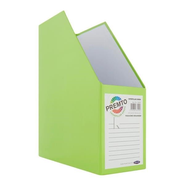 Premto Magazine Organiser - Caterpillar Green - ABC School Supplies