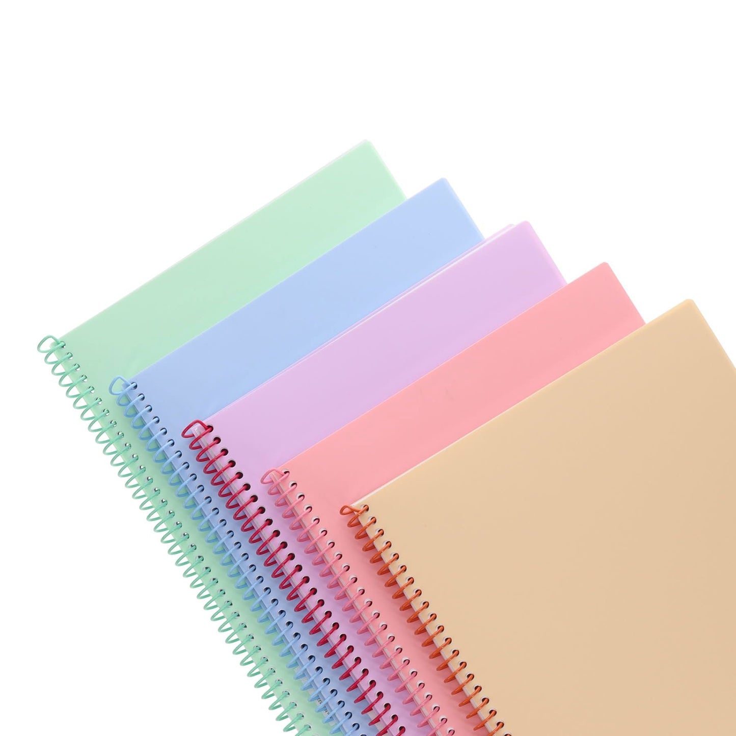 Premto Pastel A4 160Pg PP Spiral Notebook - ABC School Supplies