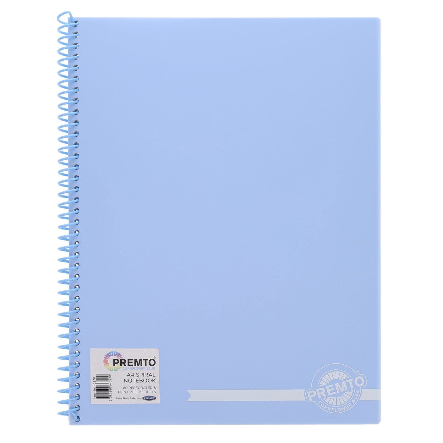 Premto Pastel A4 160Pg PP Spiral Notebook - ABC School Supplies