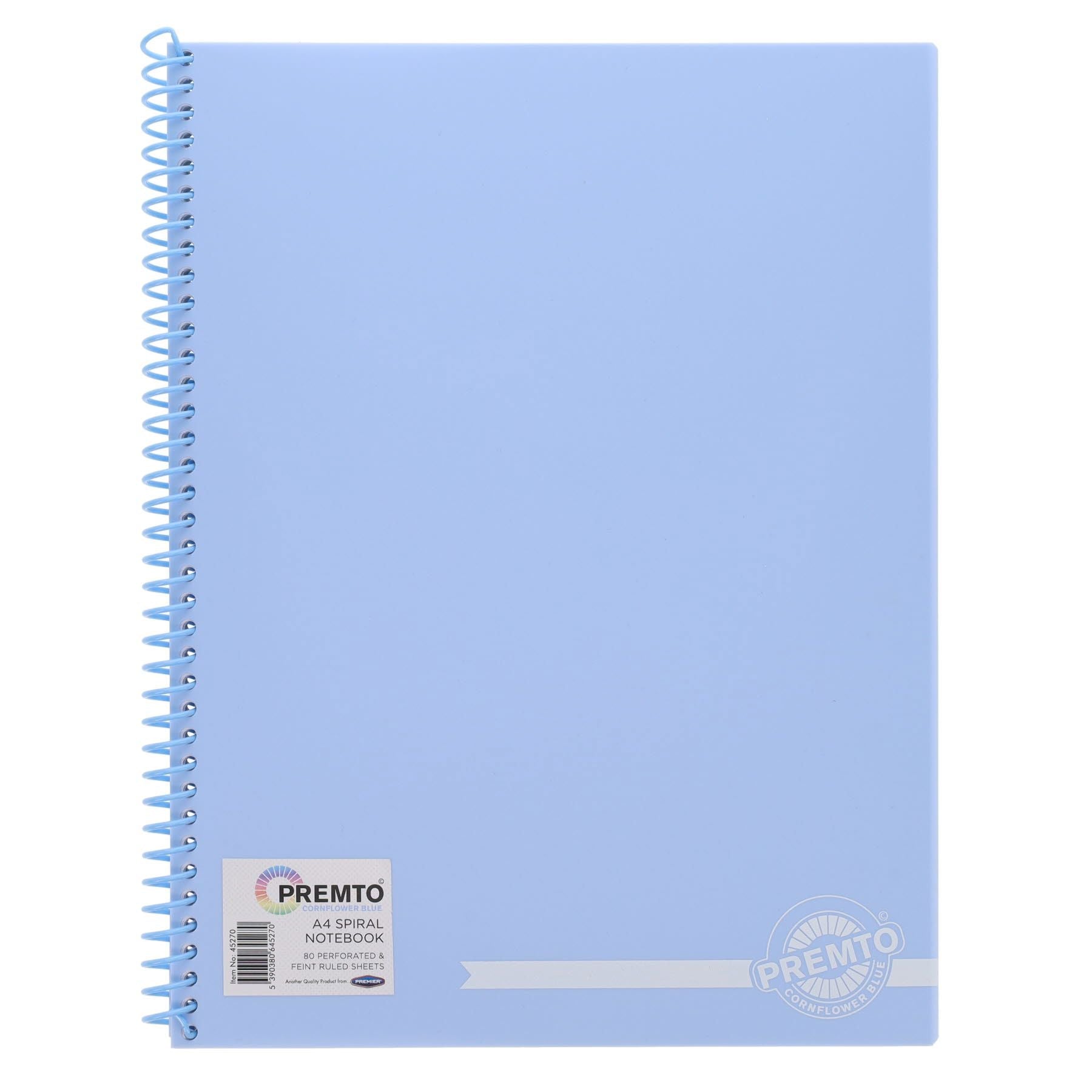 Premto Pastel A4 160Pg PP Spiral Notebook - ABC School Supplies