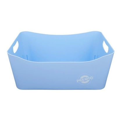 Premto Pastel Large Storage Basket - Cornflower Blue - ABC School Supplies
