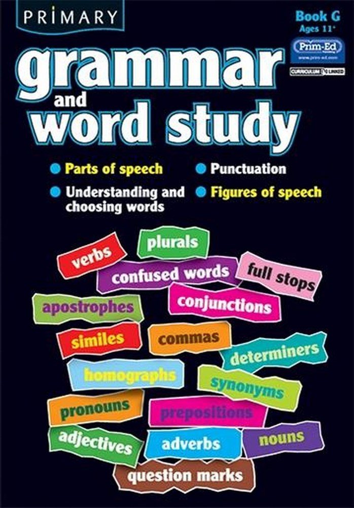 Primary Grammar And Word Study Book G - ABC School Supplies