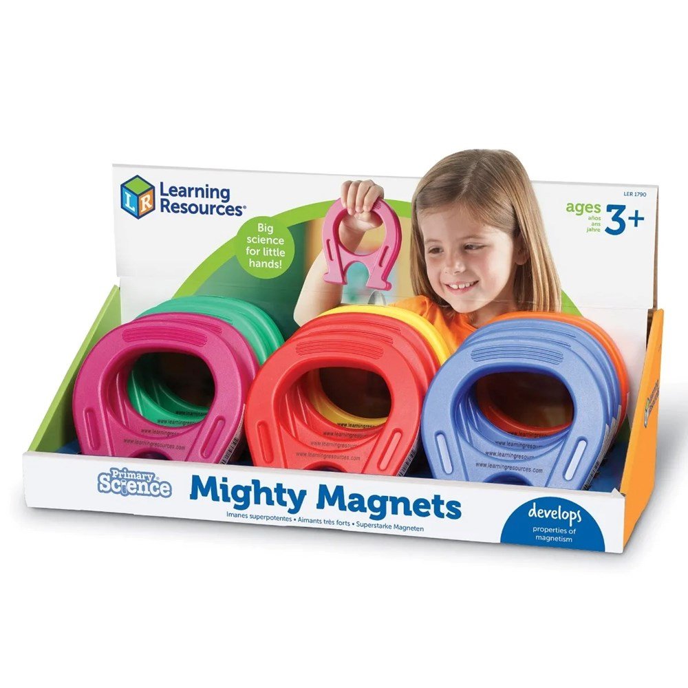 Primary Science® Mighty Magnets™ (Set of 12) - ABC School Supplies