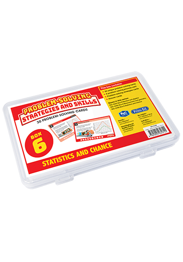 Problem-Solving Strategies And Skills: Statistics And Chance Box 6 - ABC School Supplies