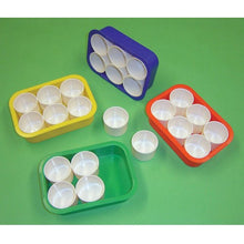 Paint Trays With 6 Containers (4 Pack)