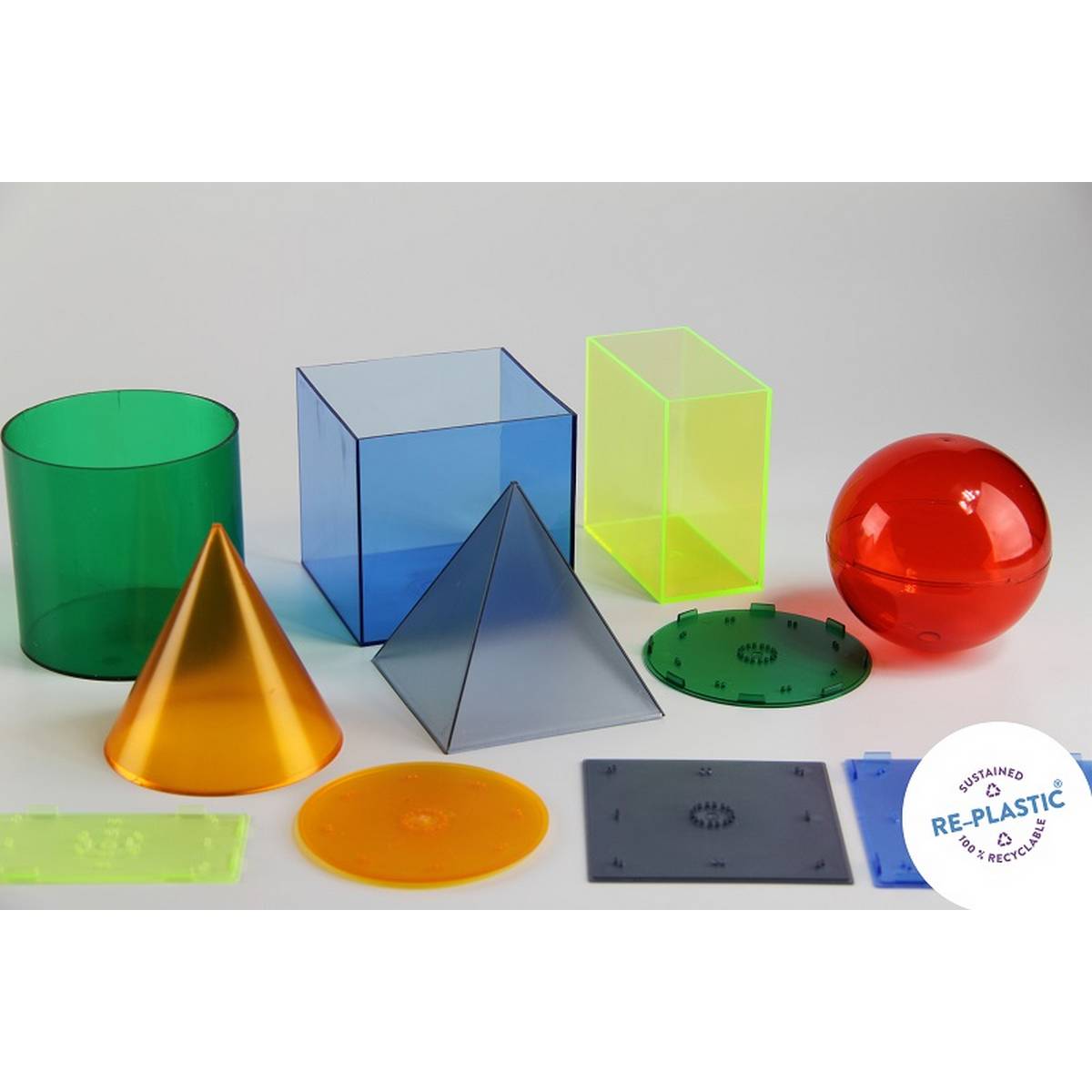 Geometrical Shapes 10cm Set of 6