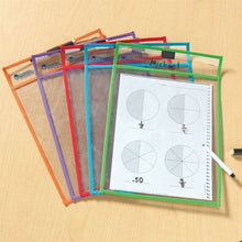 Reusable Wipe-Clean Pockets (Set of 5)