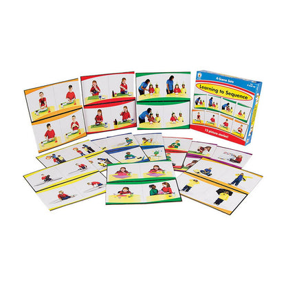 Learning to Sequence 4-Scene Board Game