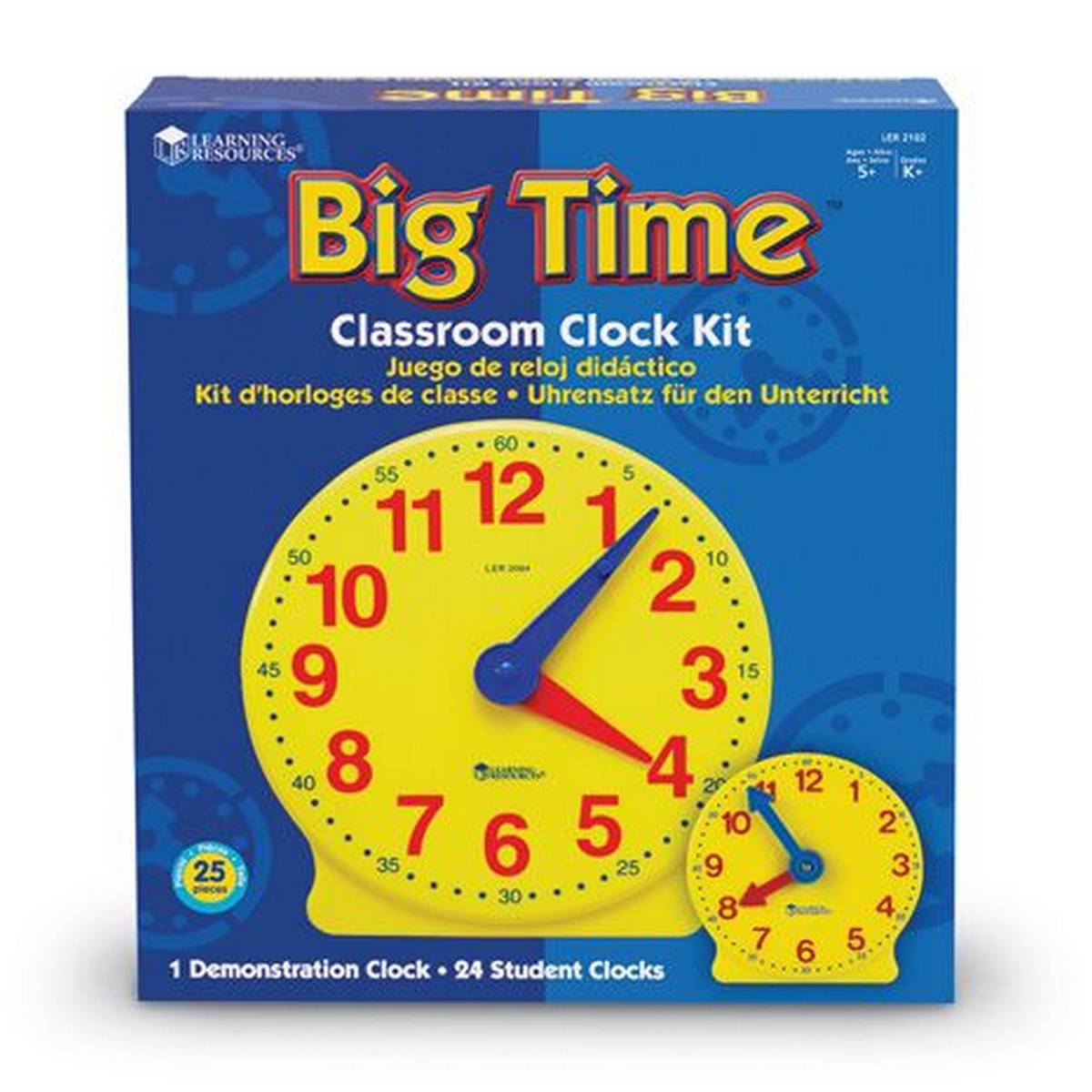 Big Time Classroom Clock Kit