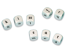 Phonics Dice Set of 8