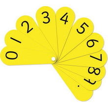 Pupil Number Fans - Pack of 10