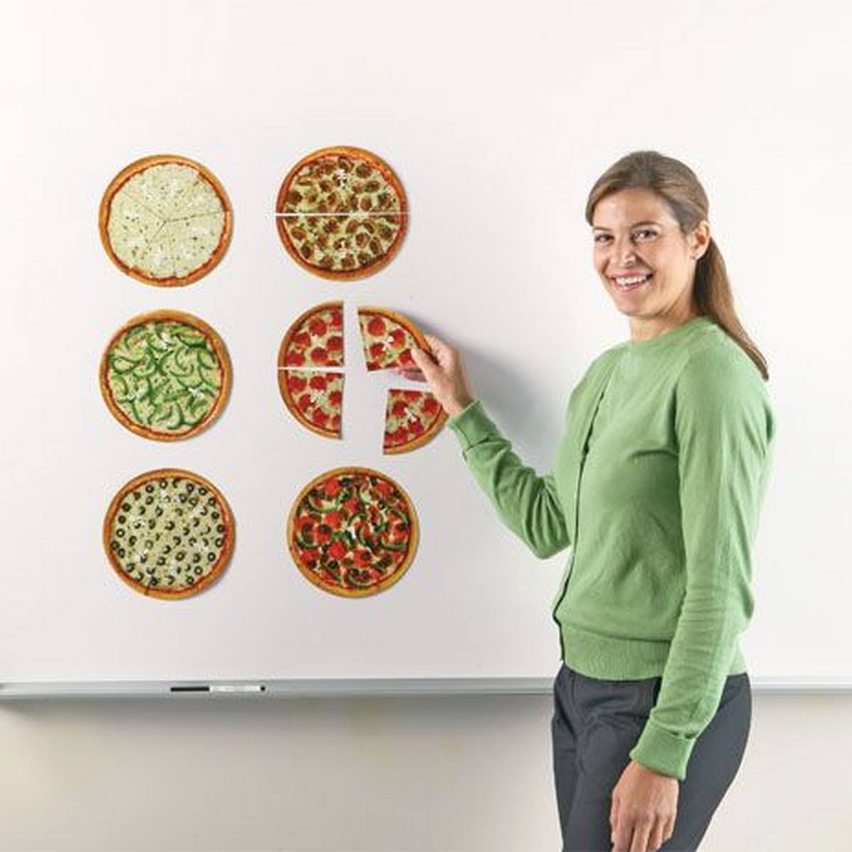 Magnetic Pizza Fractions