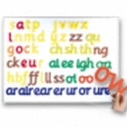 50 Large Magnetic Letter Sounds