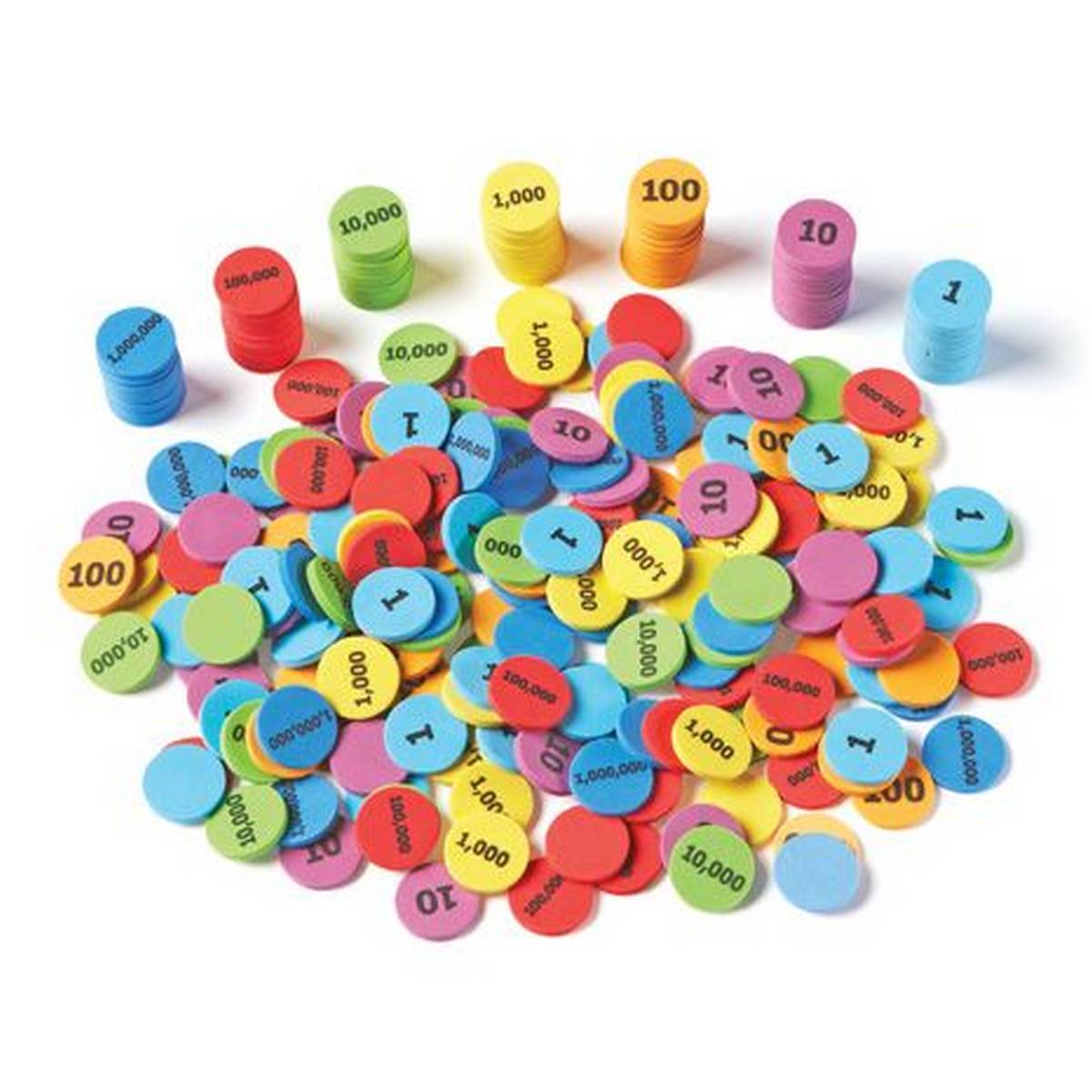 Place Value Disks (Set of 280)