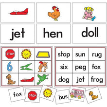 Easy Words to Sound Bingo