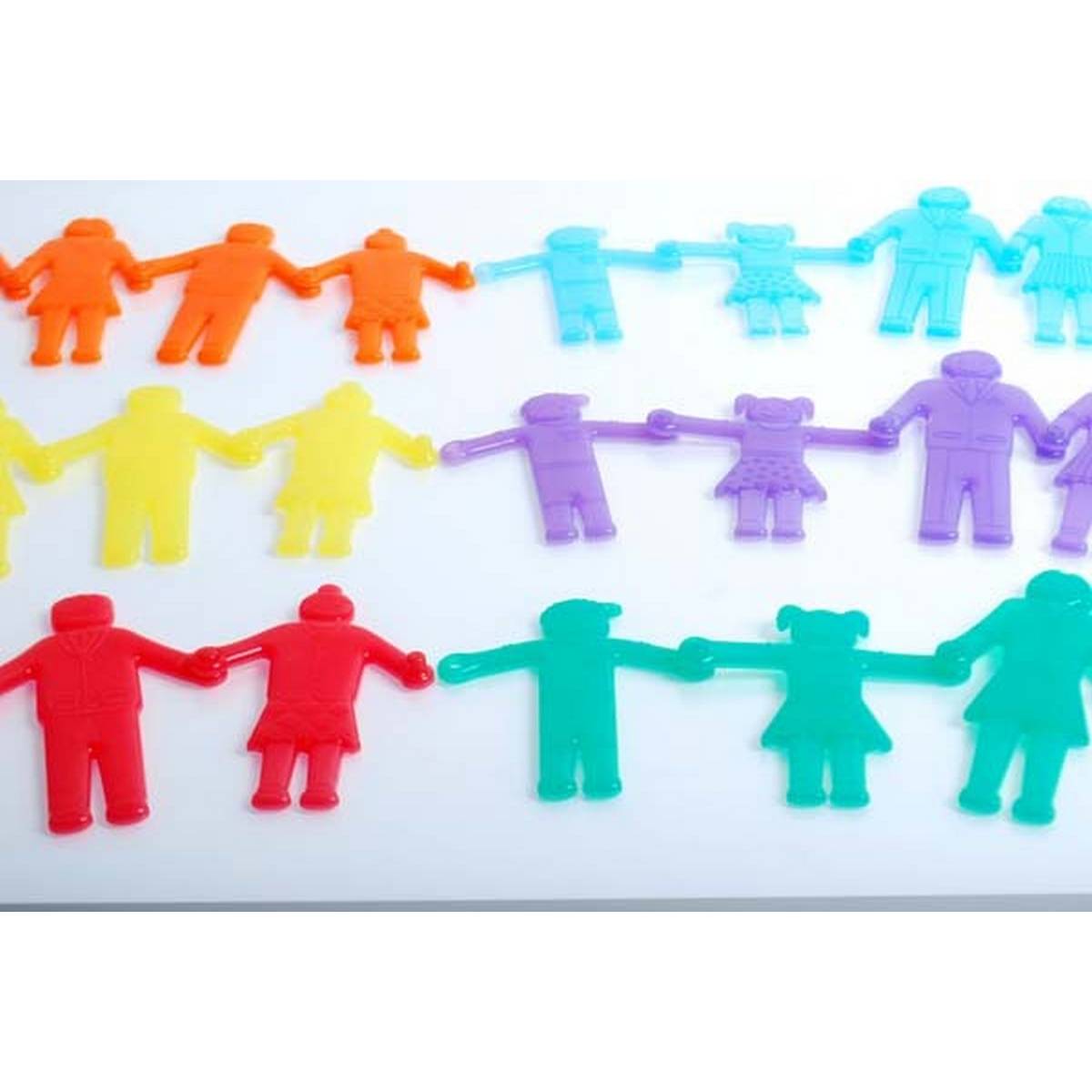 SiliShapes Linking People Set of 36